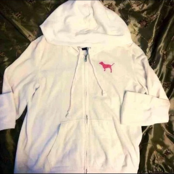 VS PINK Large Vintage Sunset Ombré Full Zip- RARE/H2F - Picture 5 of 9